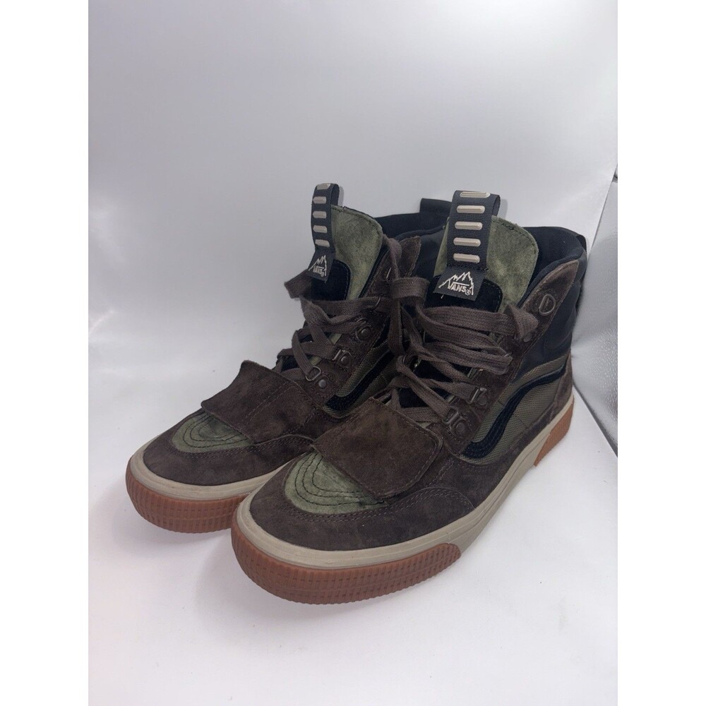 Vans 2021 STATIC MTE CC Water Resistant Suede Brown/Green/Black M US 10.5/ W 12